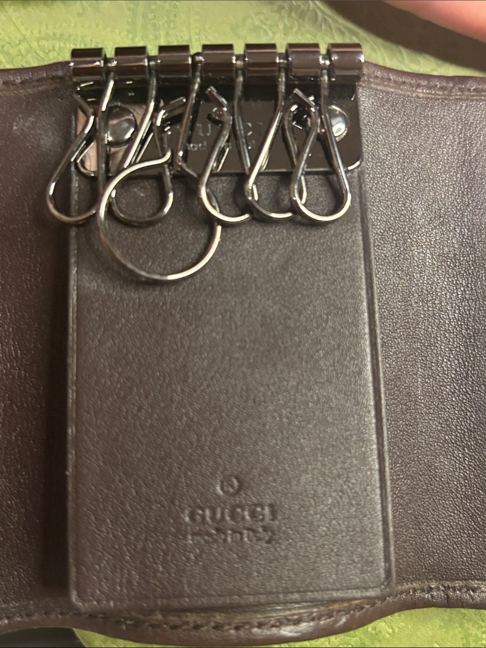 Gucci Brown Leather Key Case EUC! - Picture 9 of 12